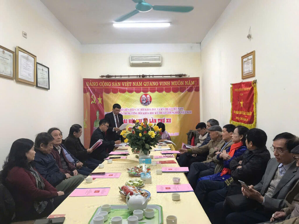 Đại hội Chi bộ Cơ quan Trung ương Hội Khoa học Kỹ thuật Lâm nghiệp Việt Nam 2025-2027